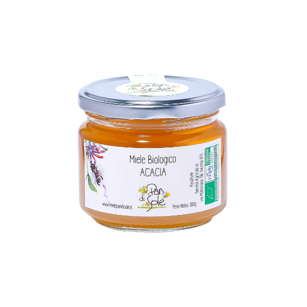 Pan di sole アカシアオーガニックハニー 300g